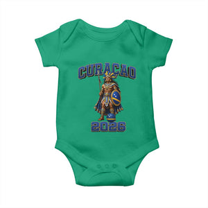 Curacao Warrior Football Fan Baby Onesie Proud Island Game Day Gift