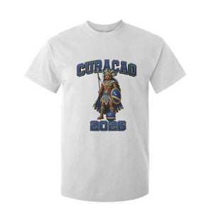 Curacao Warrior Football Fan T Shirt For Kid Proud Island Game Day Gift