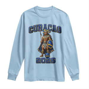 Curacao Warrior Football Fan Long Sleeve Shirt Proud Island Game Day Gift