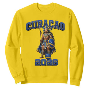 Curacao Warrior Football Fan Sweatshirt Proud Island Game Day Gift