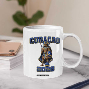 Curacao Warrior Football Fan Coffee Mug Proud Island Game Day Gift
