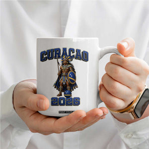Curacao Warrior Football Fan Coffee Mug Proud Island Game Day Gift