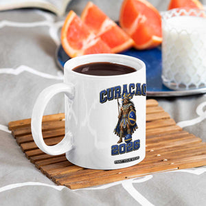 Curacao Warrior Football Fan Coffee Mug Proud Island Game Day Gift