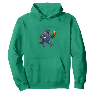 Funny Curacao Bird Soccer Fan Gift Hoodie Off To Watch Curaçao