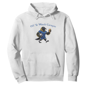 Funny Curacao Bird Soccer Fan Gift Hoodie Off To Watch Curaçao