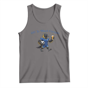 Funny Curacao Bird Soccer Fan Gift Tank Top Off To Watch Curaçao