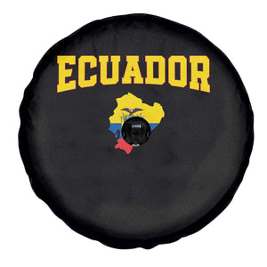 Proud Ecuadorian Map Spare Tire Cover Ecuador Roots Heritage Pride
