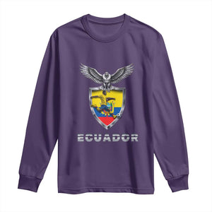 Ecuador Soccer Lover Long Sleeve Shirt Proud Ecuadorian Game Day Gift
