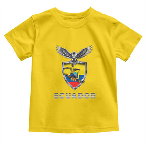 Ecuador Soccer Lover Toddler T Shirt Proud Ecuadorian Game Day Gift