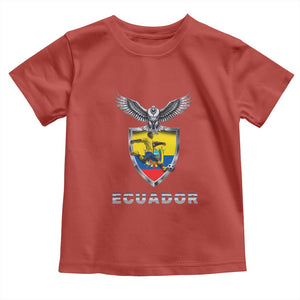 Ecuador Soccer Lover Toddler T Shirt Proud Ecuadorian Game Day Gift