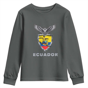 Ecuador Soccer Lover Youth Sweatshirt Proud Ecuadorian Game Day Gift