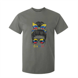 Ecuador Soccer T Shirt For Kid Chica Ecuatoriana Pride Game Day Gift
