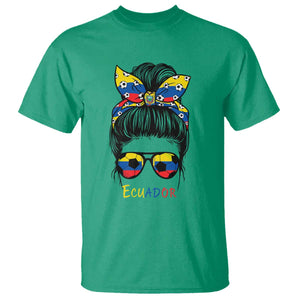 Ecuador Soccer T Shirt Chica Ecuatoriana Pride Game Day Gift