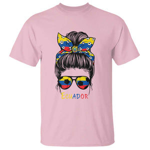 Ecuador Soccer T Shirt Chica Ecuatoriana Pride Game Day Gift