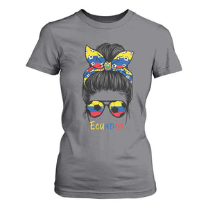 Ecuador Soccer T Shirt For Women Chica Ecuatoriana Pride Game Day Gift