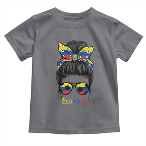 Ecuador Soccer Toddler T Shirt Chica Ecuatoriana Pride Game Day Gift