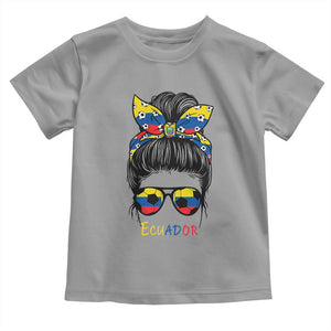 Ecuador Soccer Toddler T Shirt Chica Ecuatoriana Pride Game Day Gift
