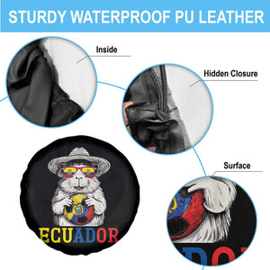Funny Ecuador Guinea Pig Soccer Fan Spare Tire Cover Cavy Lover Gift