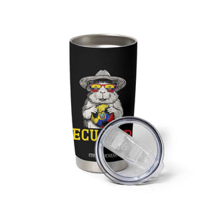 Funny Ecuador Guinea Pig Soccer Fan Tumbler Cup Cavy Lover Gift