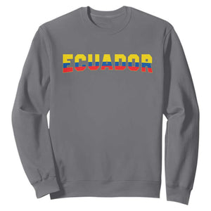 Vintage Ecuador Roots Sweatshirt Latin Heritage Pride Gift