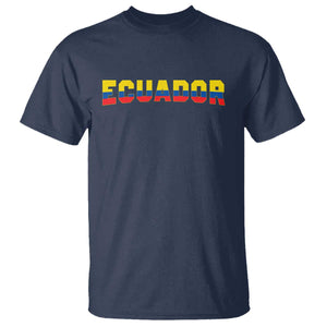 Vintage Ecuador Roots T Shirt Latin Heritage Pride Gift