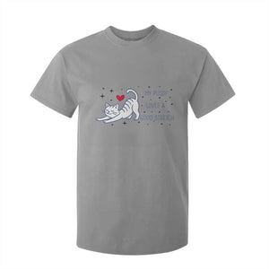 My Pussy Loves A Good Stretch T Shirt For Kid Adult Humor Cat Gift TS12 Sport Gray Print Your Wear