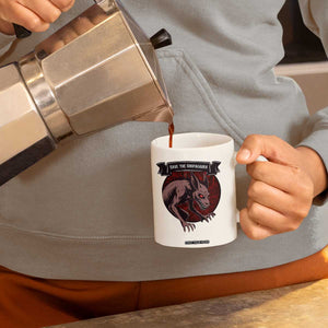 Chupacabra Coffee Mug Gothic Horror Save The Cryptid Gift TS12 Print Your Wear