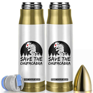 Chupacabra Bullet Tumbler Funny Cryptid Save The Goat Sucker Gift TS12 White Print Your Wear