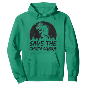Chupacabra Hoodie Funny Cryptid Save The Goat Sucker Gift TS12 Irish Green Print Your Wear