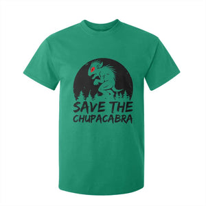 Chupacabra T Shirt For Kid Funny Cryptid Save The Goat Sucker Gift TS12 Irish Green Print Your Wear