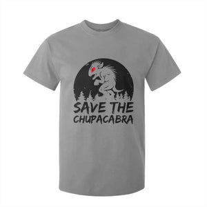 Chupacabra T Shirt For Kid Funny Cryptid Save The Goat Sucker Gift TS12 Sport Gray Print Your Wear