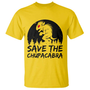 Chupacabra T Shirt Funny Cryptid Save The Goat Sucker Gift TS12 Daisy Print Your Wear