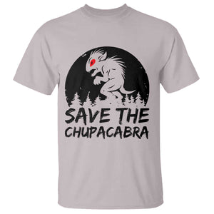 Chupacabra T Shirt Funny Cryptid Save The Goat Sucker Gift TS12 Ice Gray Print Your Wear