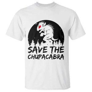Chupacabra T Shirt Funny Cryptid Save The Goat Sucker Gift TS12 White Print Your Wear