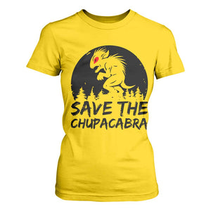 Chupacabra T Shirt For Women Funny Cryptid Save The Goat Sucker Gift TS12 Daisy Print Your Wear