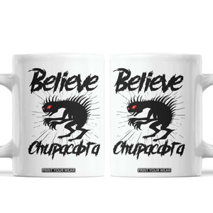 Urban Legends And Mystery Gift Coffee Mug Believe Chupacabra TS12 White Print Your Wear