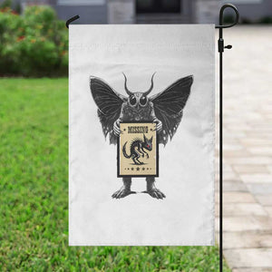 Mothman Missing Chupacabra Garden Flag Funny Cryptid Gift TS12 Print Your Wear