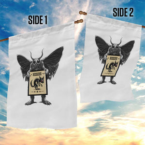 Mothman Missing Chupacabra Garden Flag Funny Cryptid Gift TS12 Print Your Wear