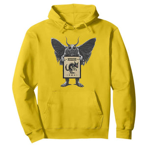 Mothman Missing Chupacabra Hoodie Funny Cryptid Gift TS12 Daisy Print Your Wear