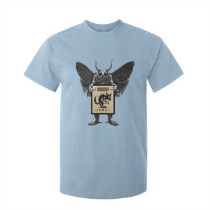 Mothman Missing Chupacabra T Shirt For Kid Funny Cryptid Gift TS12 Light Blue Print Your Wear