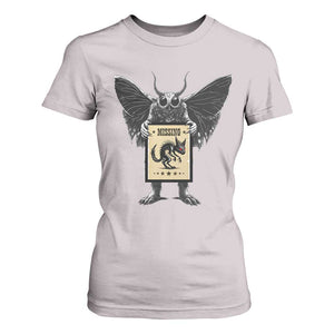 Mothman Missing Chupacabra T Shirt For Women Funny Cryptid Gift TS12 Ice Gray Print Your Wear