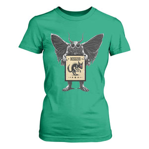 Mothman Missing Chupacabra T Shirt For Women Funny Cryptid Gift TS12 Irish Green Print Your Wear