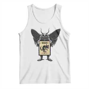 Mothman Missing Chupacabra Tank Top Funny Cryptid Gift TS12 White Print Your Wear