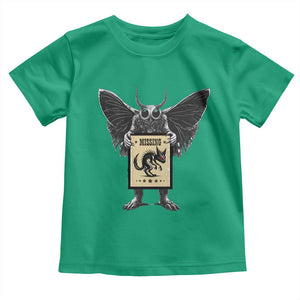 Mothman Missing Chupacabra Toddler T Shirt Funny Cryptid Gift TS12 Irish Green Print Your Wear