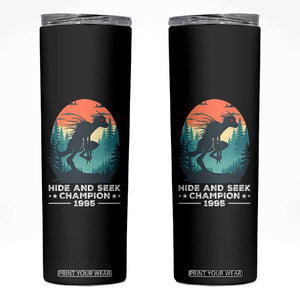 Chupacabra Skinny Tumbler Gothic Humor Hide And Seek Champion Gift TS12 Black Print Your Wear