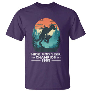 Chupacabra T Shirt Gothic Humor Hide And Seek Champion Gift TS12 Purple Print Your Wear