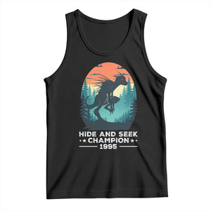 Chupacabra Tank Top Gothic Humor Hide And Seek Champion Gift TS12 Black Print Your Wear