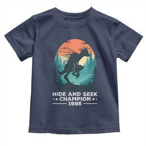 Chupacabra Toddler T Shirt Gothic Humor Hide And Seek Champion Gift TS12 Navy Print Your Wear