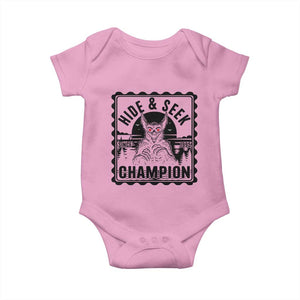 Chupacabra Hide And Seek Champion Since 1995 Baby Onesie Cryptid Gift TS12 Light Pink Print Your Wear