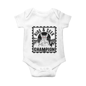 Chupacabra Hide And Seek Champion Since 1995 Baby Onesie Cryptid Gift TS12 White Print Your Wear